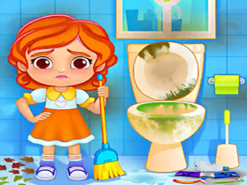 بازی Kids House Cleanup آنلاین