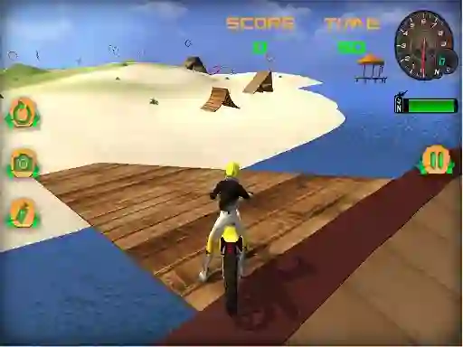 بازی Moto Beach Jumping آنلاین