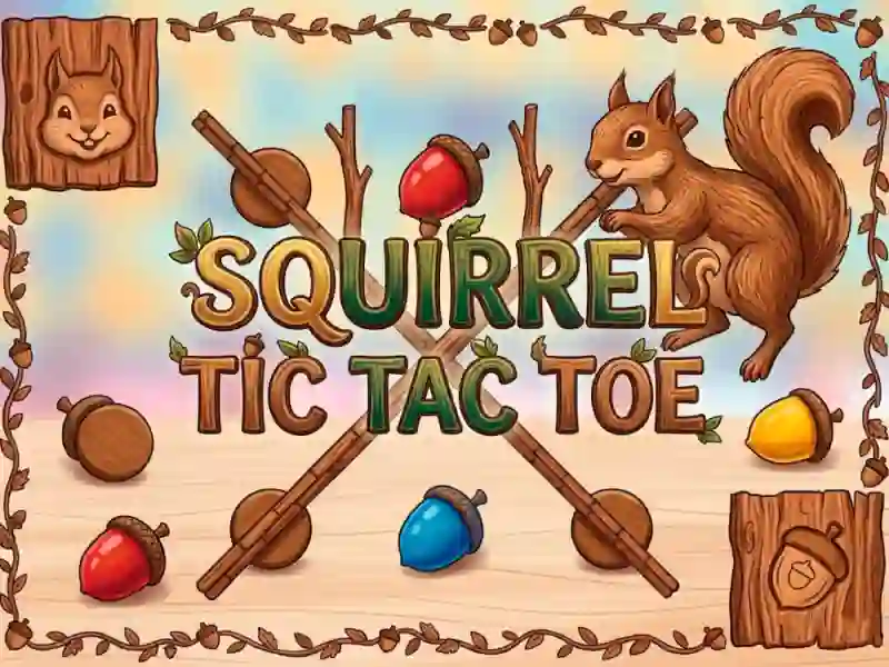 بازی Squirrel Tic Tac Toe آنلاین