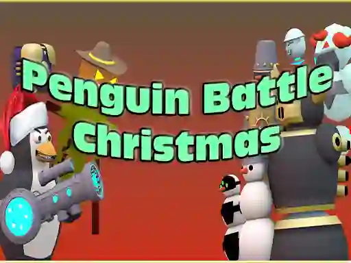 بازی Penguin Battle Christmas آنلاین