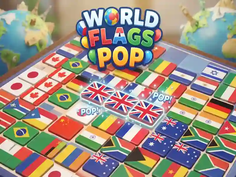 بازی World Flags Pop آنلاین