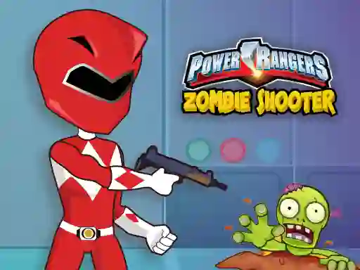 بازی Power Rangers Zombie Shooter آنلاین