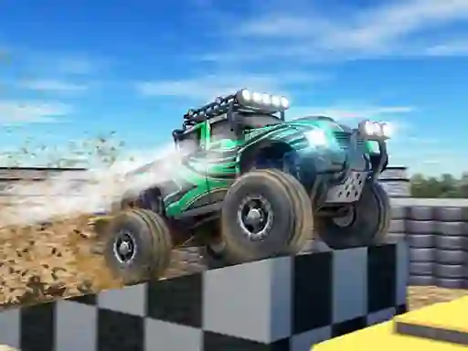 بازی 4x4 Monster Truck Driving 3D آنلاین