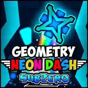 بازی Geometry Neon Dash subzero آنلاین