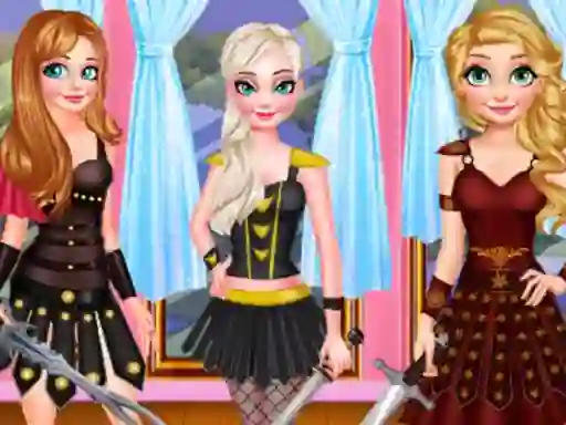 بازی Warrior princess آنلاین