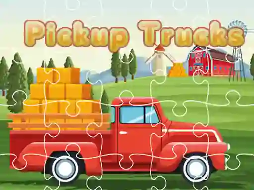 بازی Pickup Trucks Jigsaw آنلاین