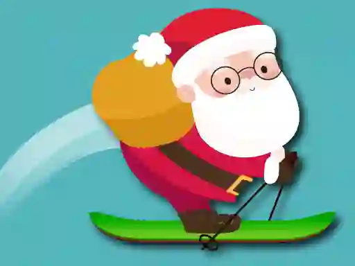 بازی Avalanche Santa Ski Xmas آنلاین