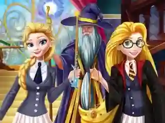 بازی Princesses at School of Magic آنلاین