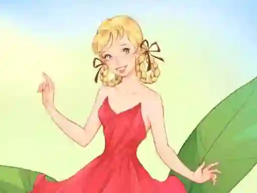 بازی Dress up Thumbelina آنلاین