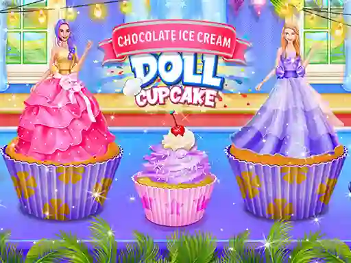 بازی Ice Cream Doll Cake Maker آنلاین