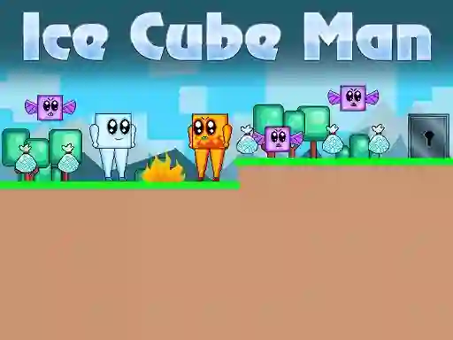 بازی Ice Cube Man آنلاین