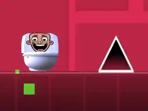 بازی Geometry Dash Skibidi Toilet آنلاین