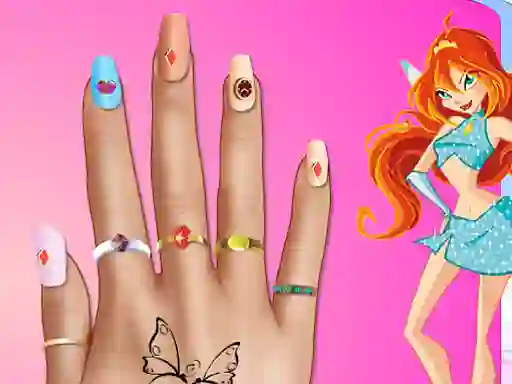 بازی Winx Nail Makeover آنلاین