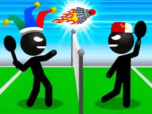 بازی Stickman Sports Badminton آنلاین