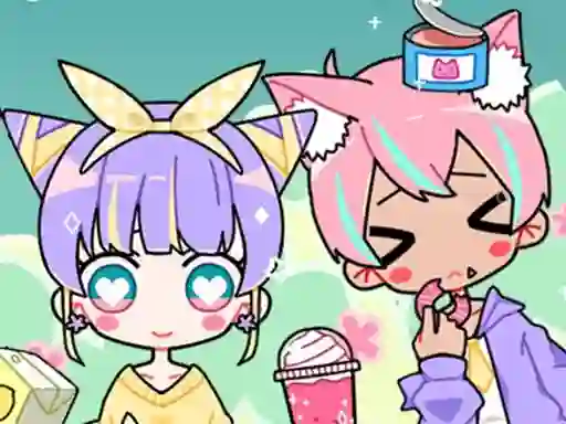 بازی Cute Girl Avatar Maker آنلاین