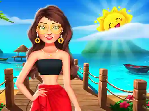 بازی BFFs Summer Shine Look آنلاین