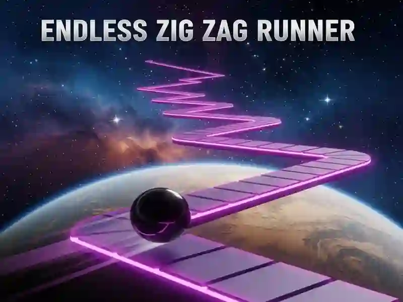 بازی Endless Zig Zag Runner آنلاین
