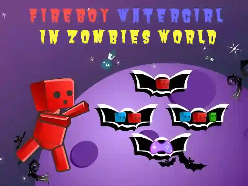 بازی Fireboy Watergirl In Zombies World آنلاین