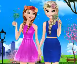 بازی Sisters Spring Day آنلاین