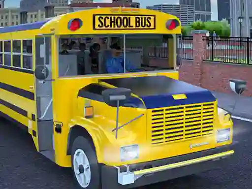 بازی School Bus Game Driving Sim آنلاین