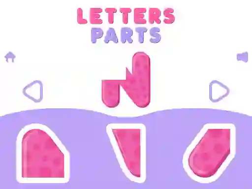 بازی Letters Parts آنلاین