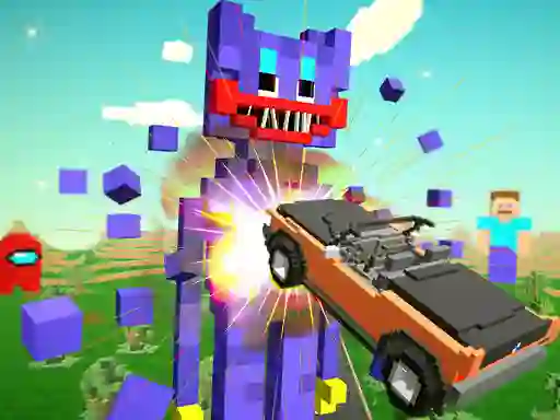 بازی Nubic Stunt Car Crasher آنلاین