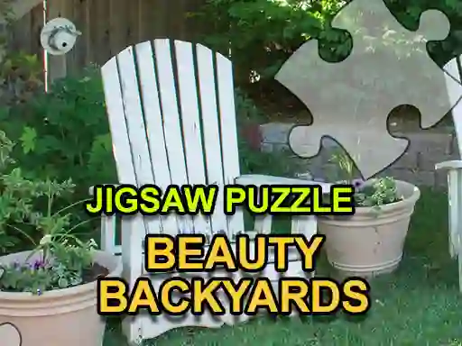 بازی Jigsaw Puzzle: Beauty Backyards آنلاین