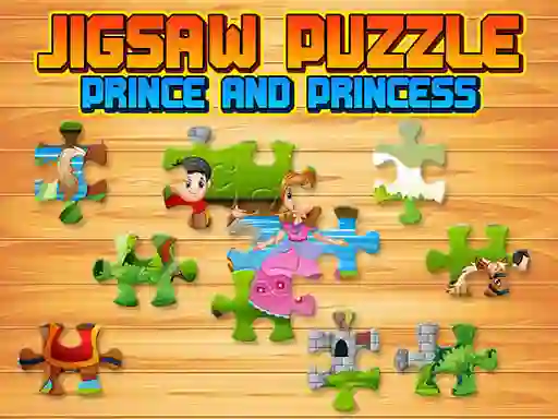 بازی Prince and Princess Jigsaw Puzzle آنلاین