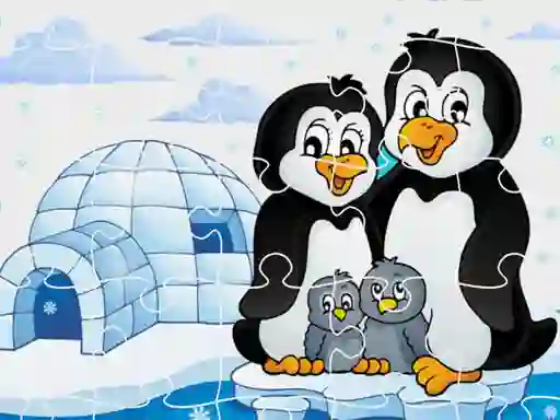 بازی Penguins Jigsaw آنلاین