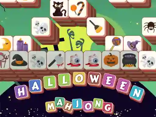 بازی Halloween Mahjong Tiles آنلاین