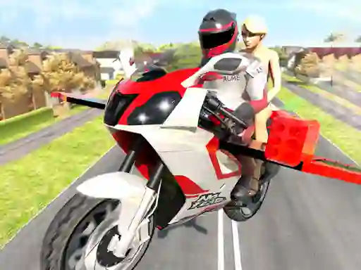 بازی Flying Motorbike Driving Simulator آنلاین