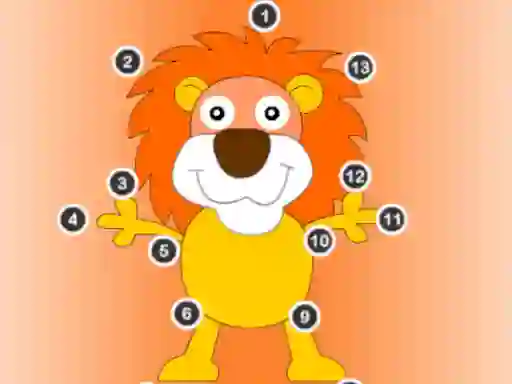 بازی Point To Point Happy Animals آنلاین