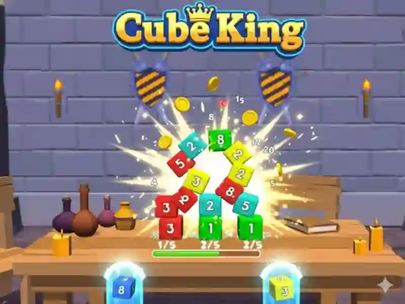 بازی Cubes King آنلاین