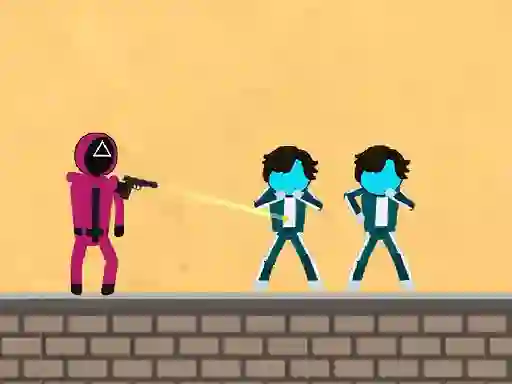 بازی Squid Game 2D Shooting آنلاین