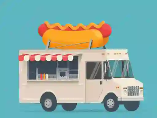 بازی Food Trucks Jigsaw آنلاین