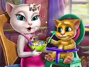 بازی Angela Toddler Feed آنلاین