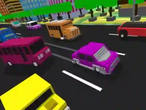 بازی Blocky Highway Racing آنلاین