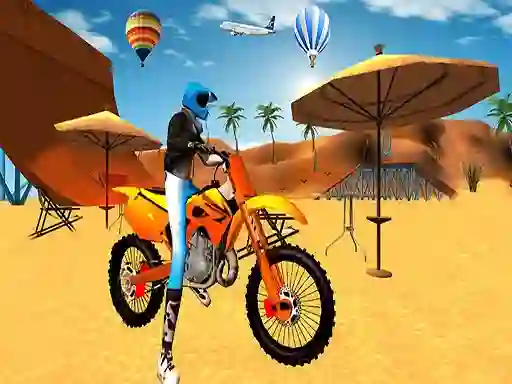 بازی Motocross Beach Game: Bike Stunt Racing آنلاین
