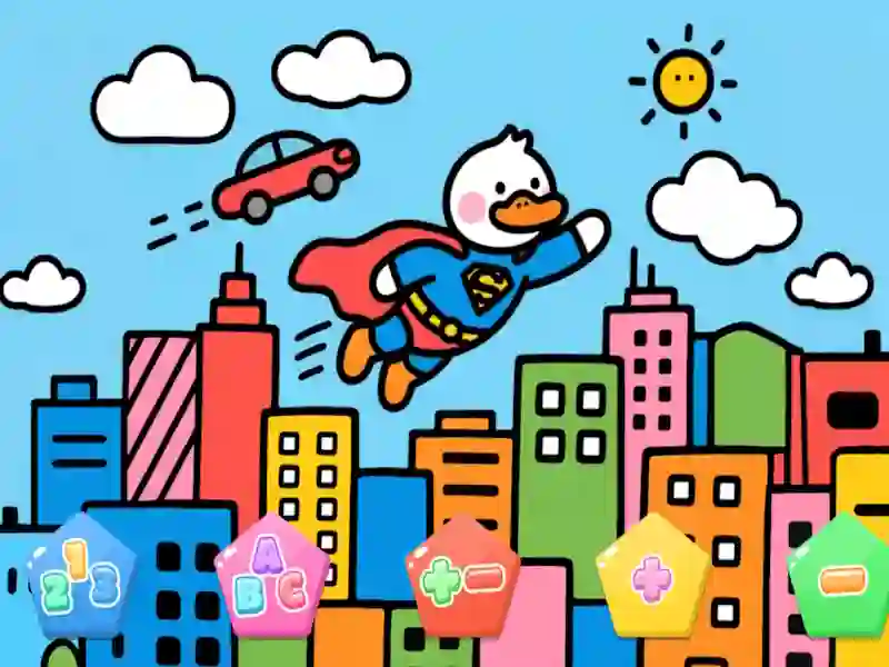 بازی Color By Code Super Duck آنلاین