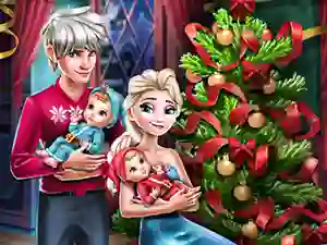بازی Elsa Family Christmas آنلاین