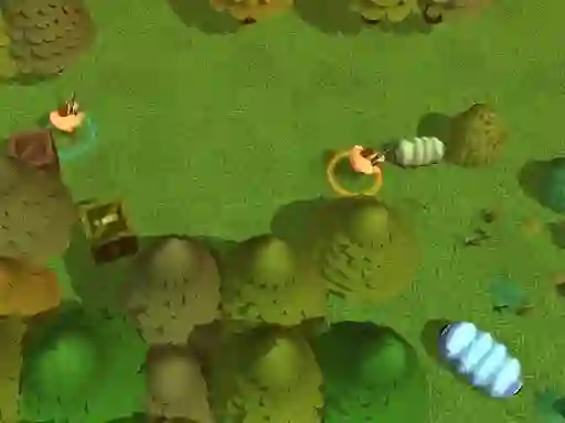 بازی Worms Combat Coop آنلاین