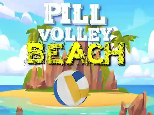 بازی Pill Volley Beach آنلاین