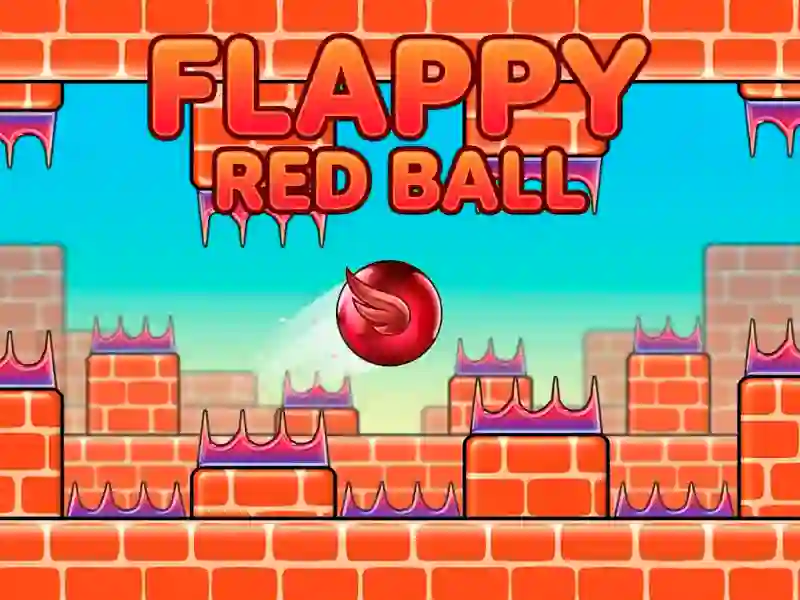 بازی Flappy red ball آنلاین