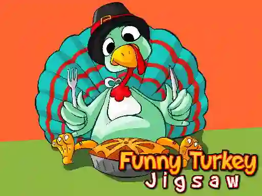 بازی Funny Turkey Jigsaw آنلاین