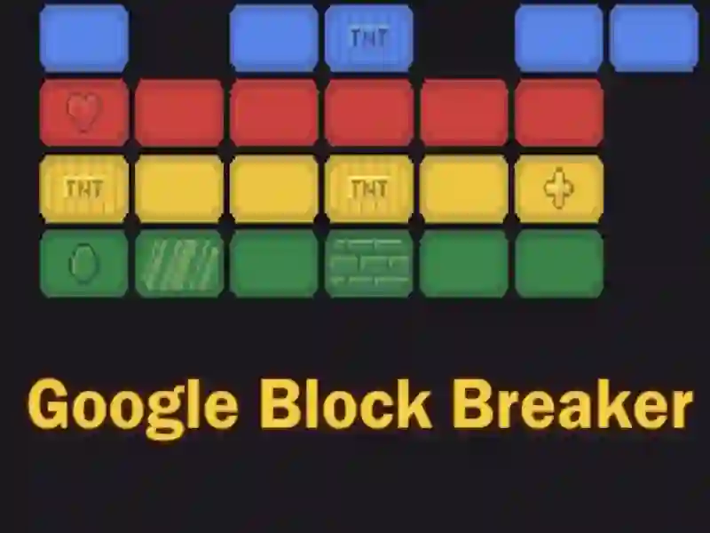بازی Google Block Breaker آنلاین
