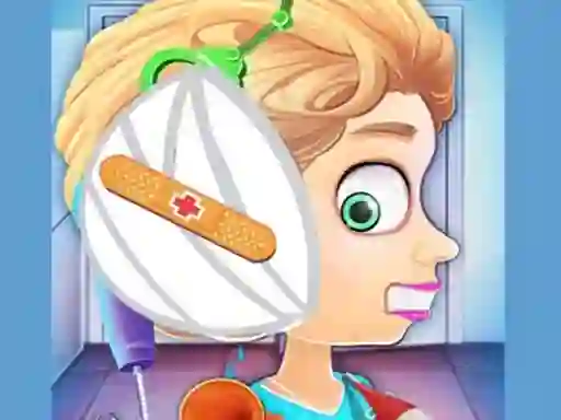 بازی Children's doctor: Treating ears آنلاین