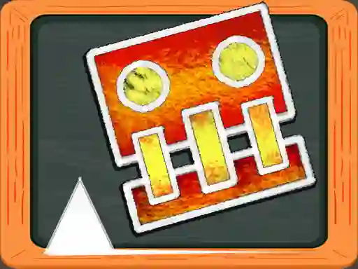 بازی Geometry Dash Blackboard آنلاین