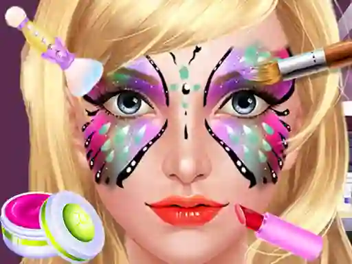 بازی Face Paint Salon آنلاین