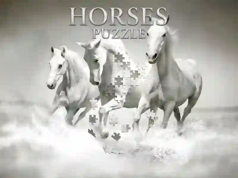 بازی Horses Puzzle آنلاین