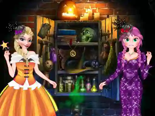 بازی Princess Halloween Party Dress آنلاین